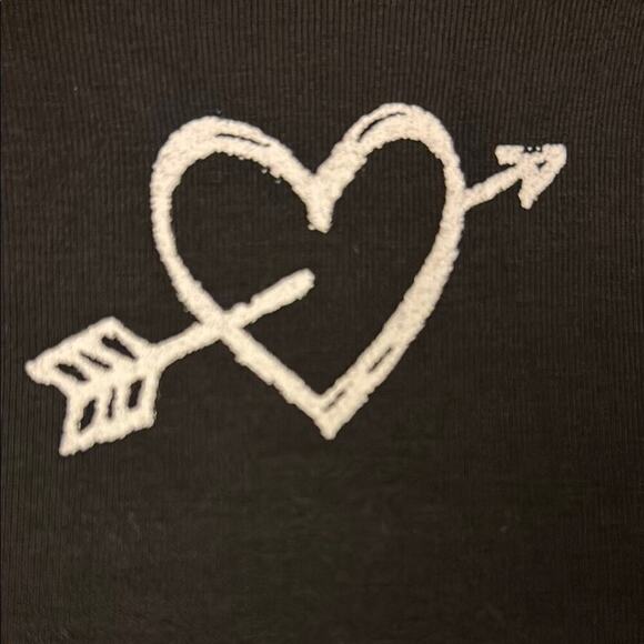 Doe & Rae Black Fitted Sleeveless Muscle Tee-NWT - Picture 4 of 5